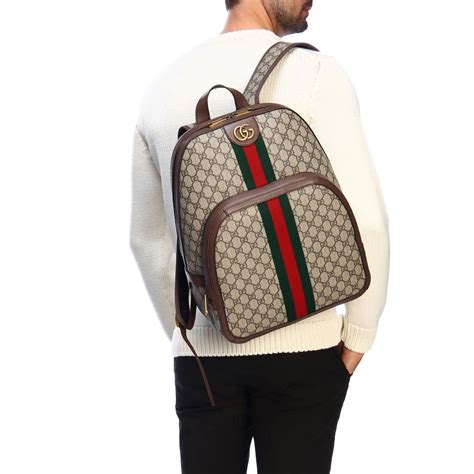 mochila masculina gucci